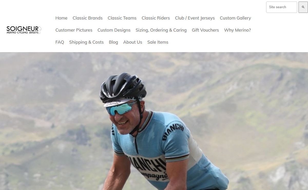 Personalized, Custom, Retro Vintage Wool Cycling Jerseys