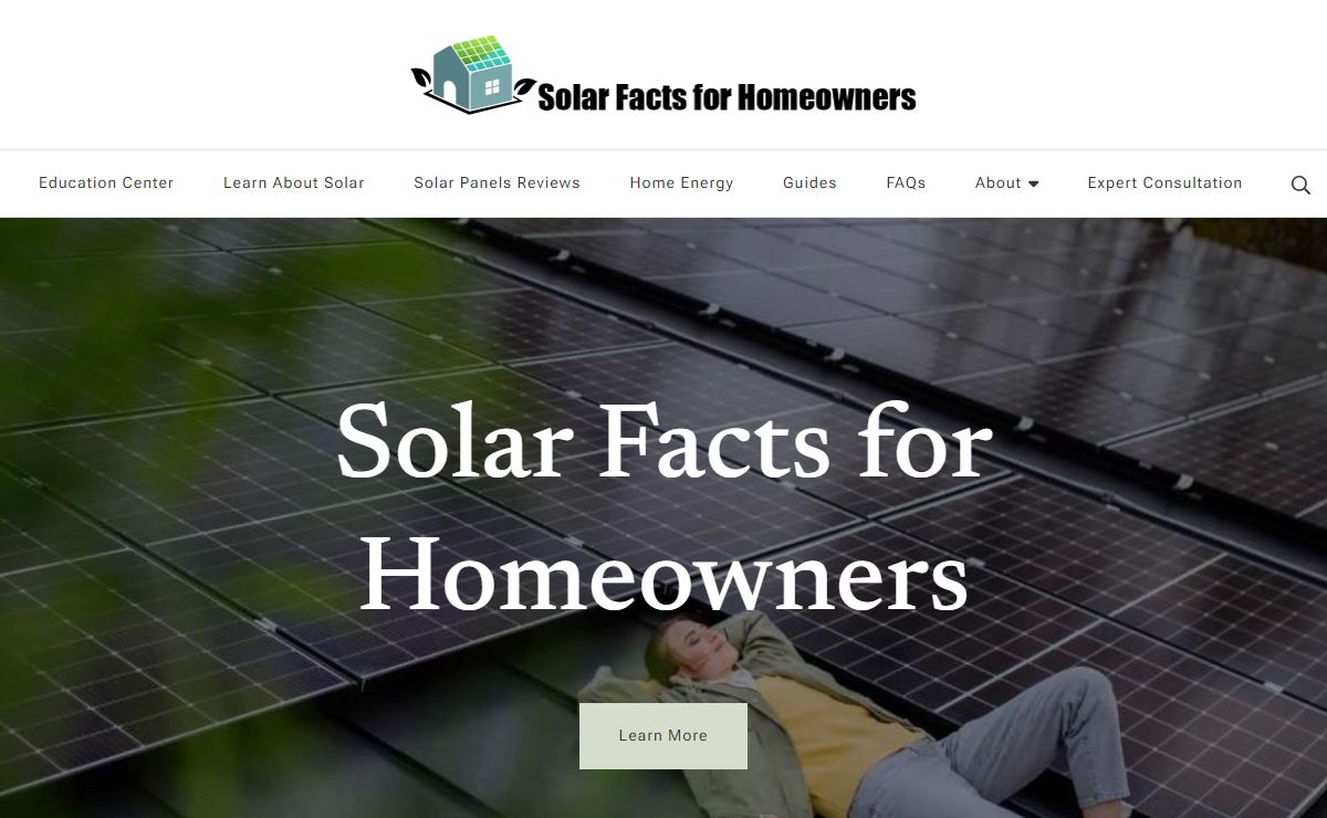 Solar Facts for Homeowners