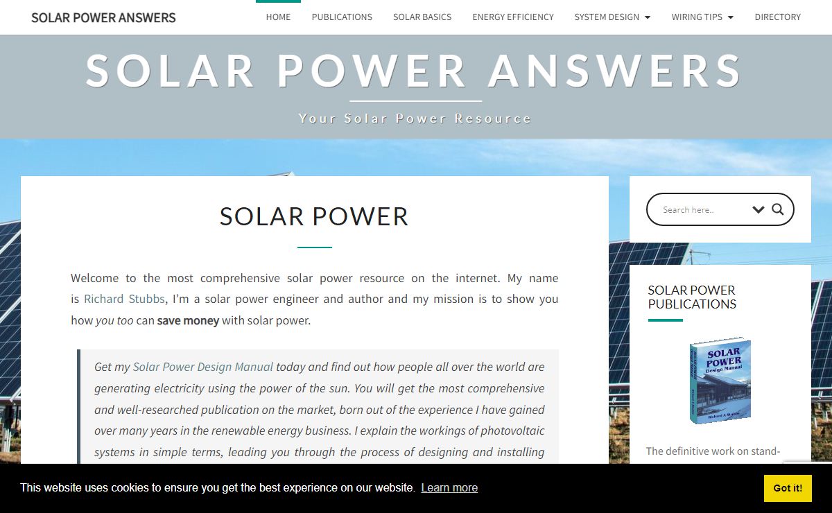 Solar Power - Solar Power Answers