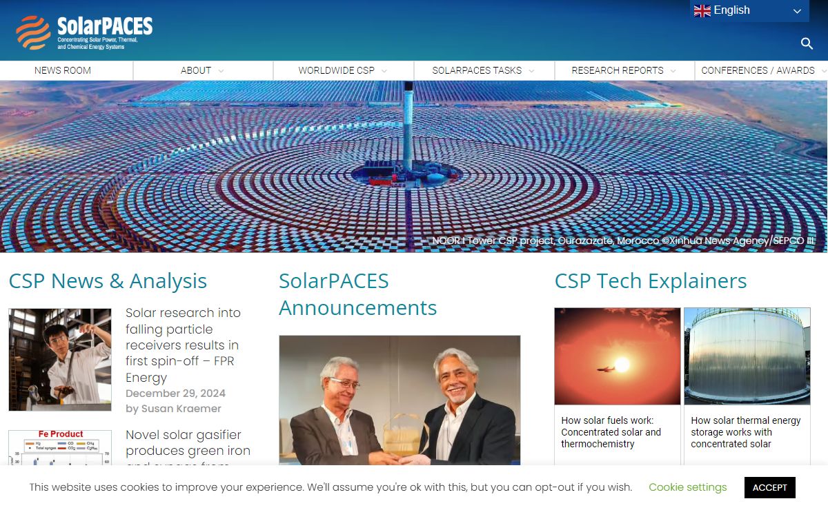 SolarPACES - International CSP research