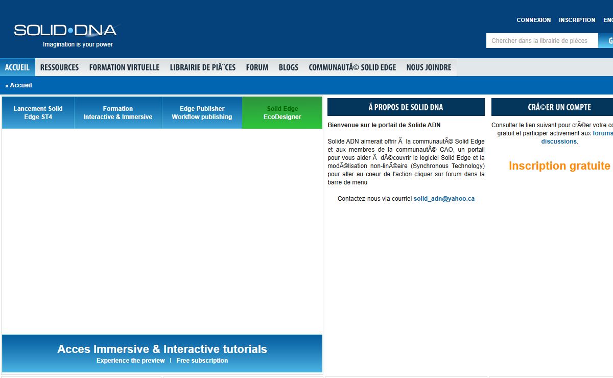 soliddna.com - Bienvenue sur le portail Solide ADN