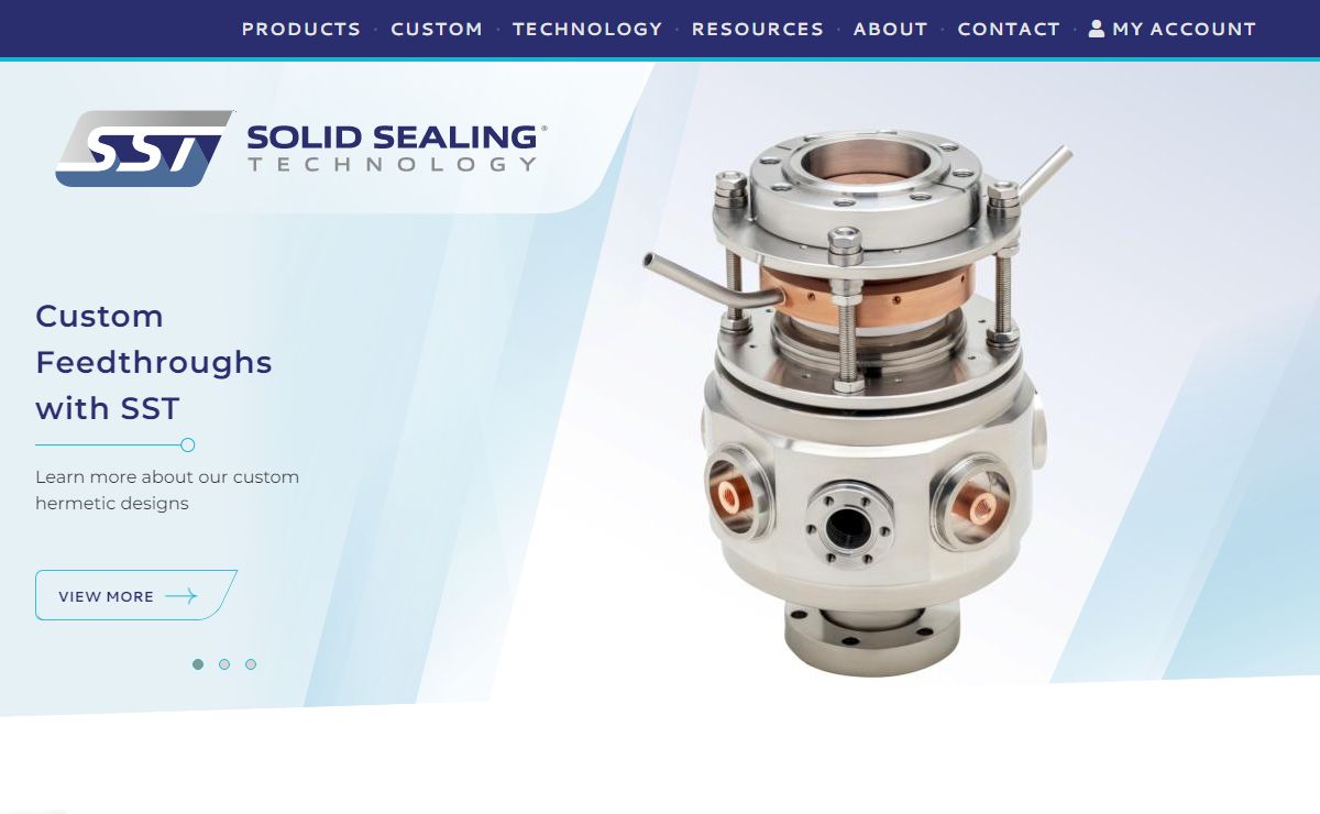 Solid Sealing Technology - Vacuum Feedthroughs, Hermetic Connectors, and Vacuum Accessories