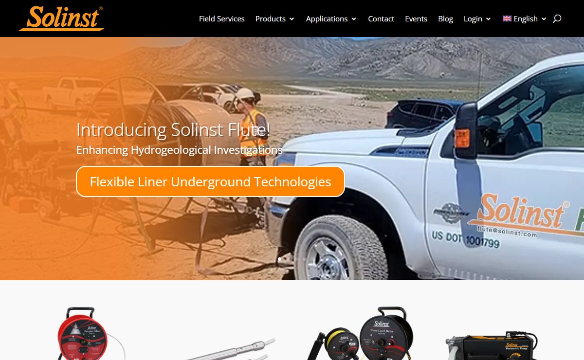 Solinst Groundwater Monitoring Instruments