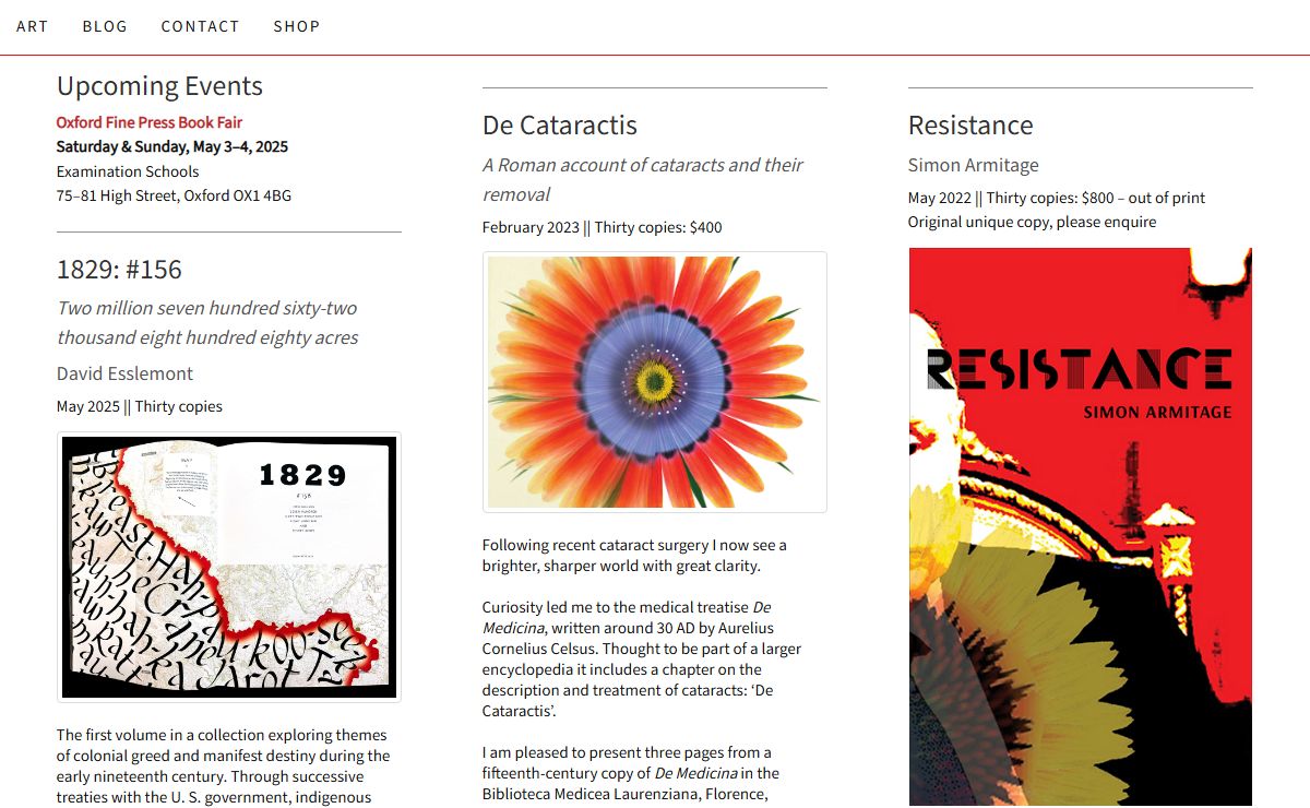 David Esslemont | Solmentes Press