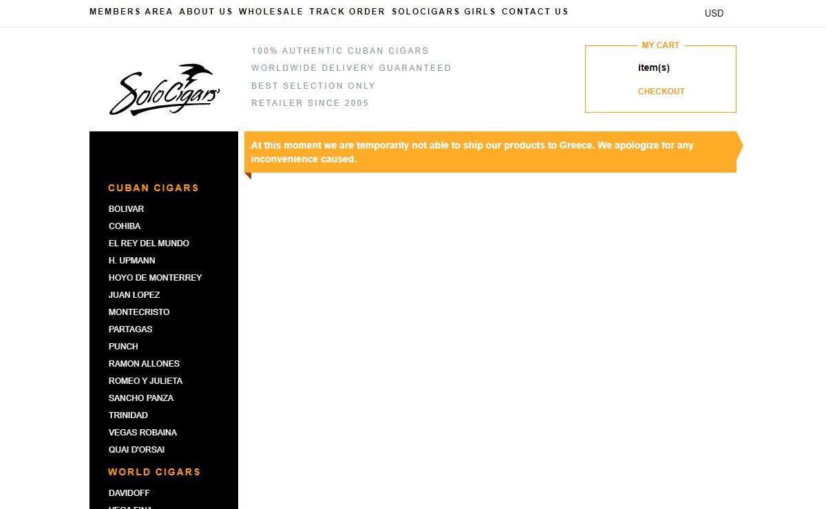 Buy Authentic Cuban Cigars at SoloCigars