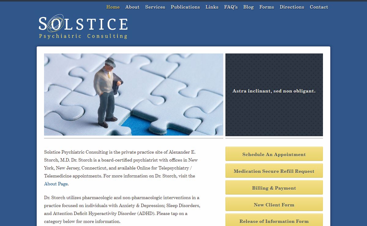 Dr. Storch: Psychiatrist - Comprehensive & Reliable