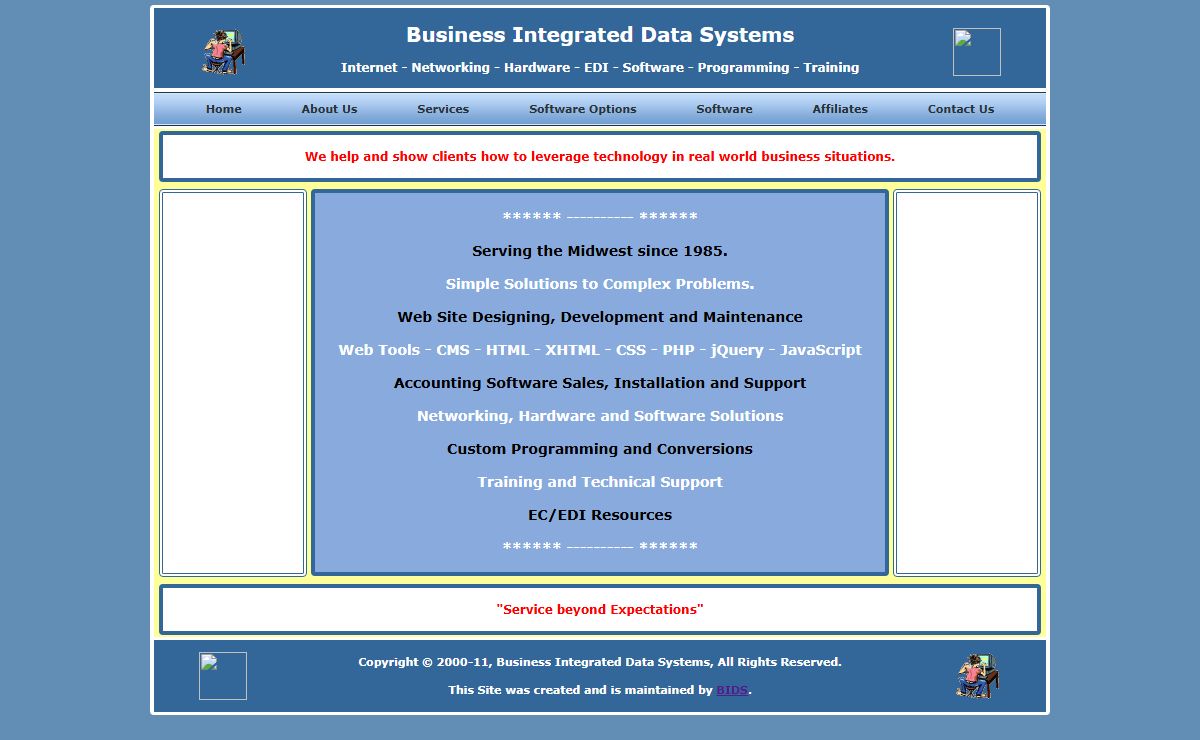 BIDS - Business Integrated Data Systems