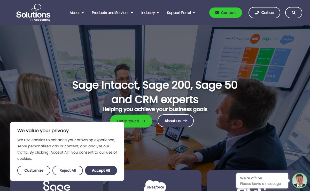 Sage Intacct, Sage 200, Sage 50 partner | Solutions for Accounting