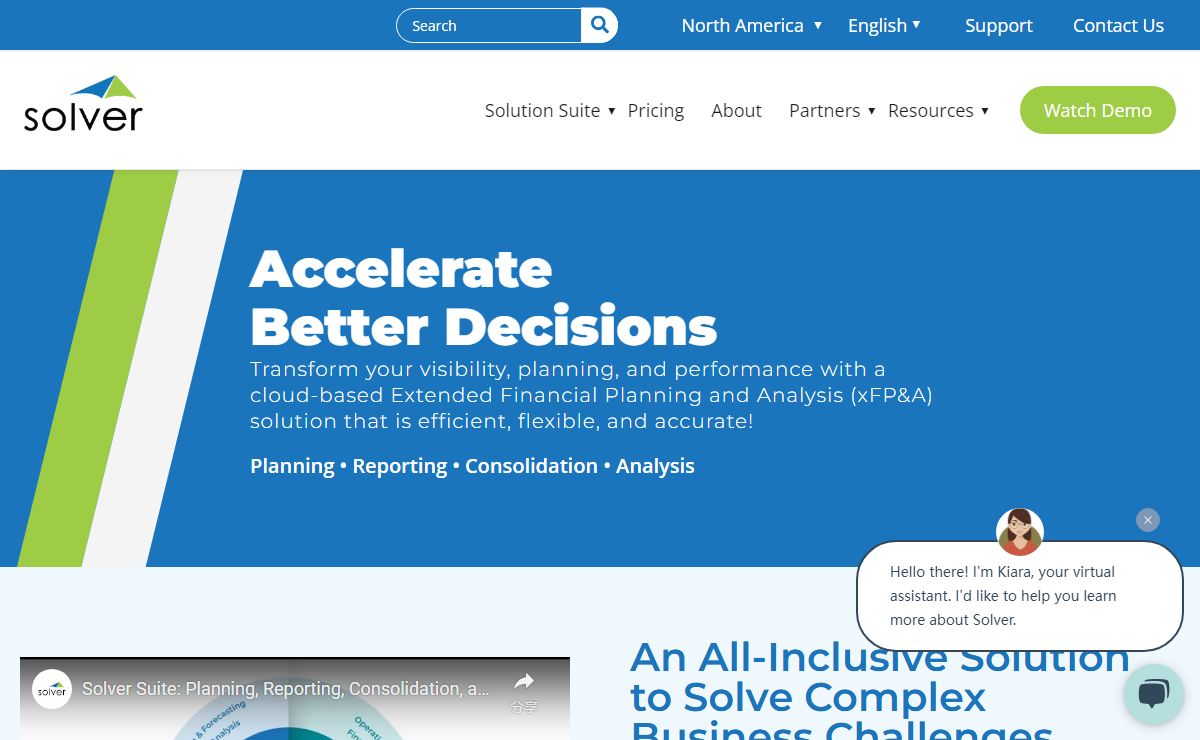 Extended Financial Planning & Analysis (xFP&A) Software | Solver