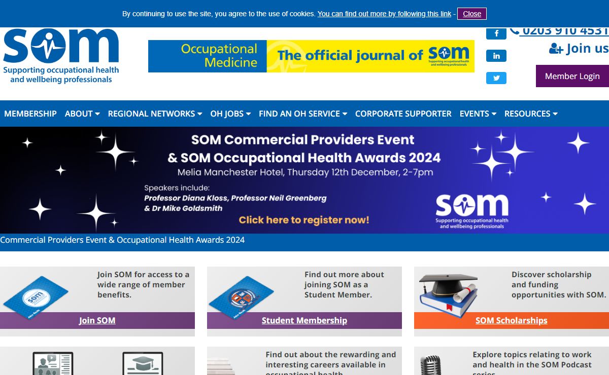Home | The Society of Occupational Medicine