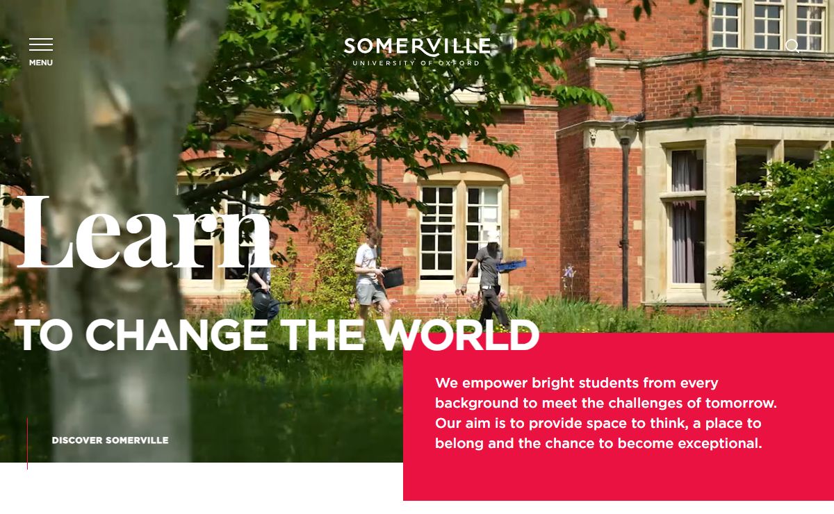 Somerville College Oxford