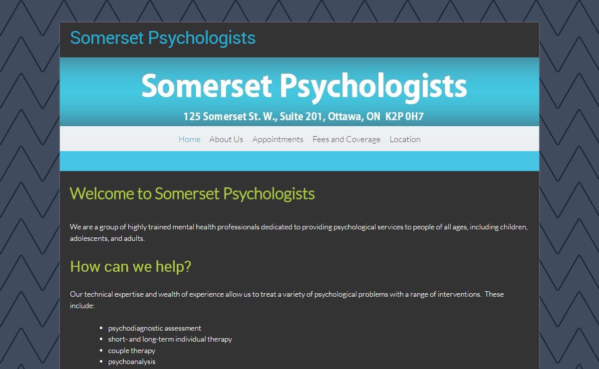 Somerset Psychologists - Welcome to Somerset Psychologists