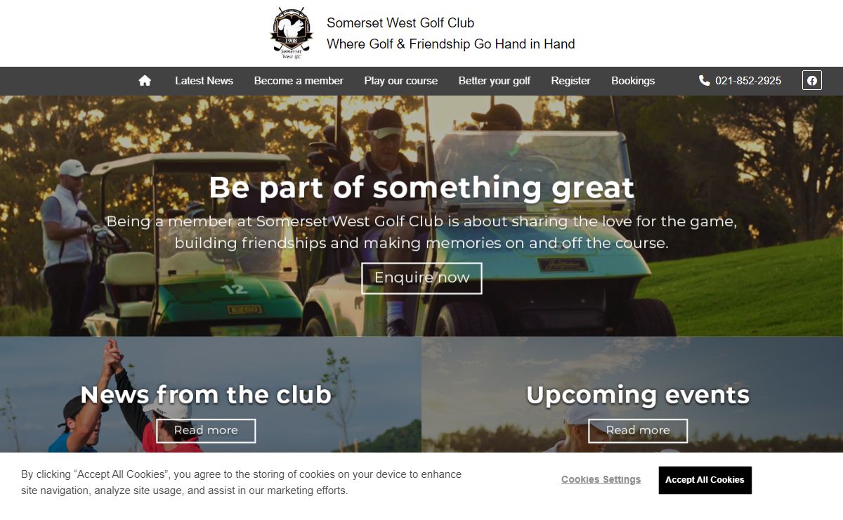 Somerset West Golf Club | Home