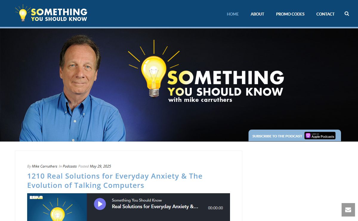 Something You Should Know – Wisdom & Advice for Life