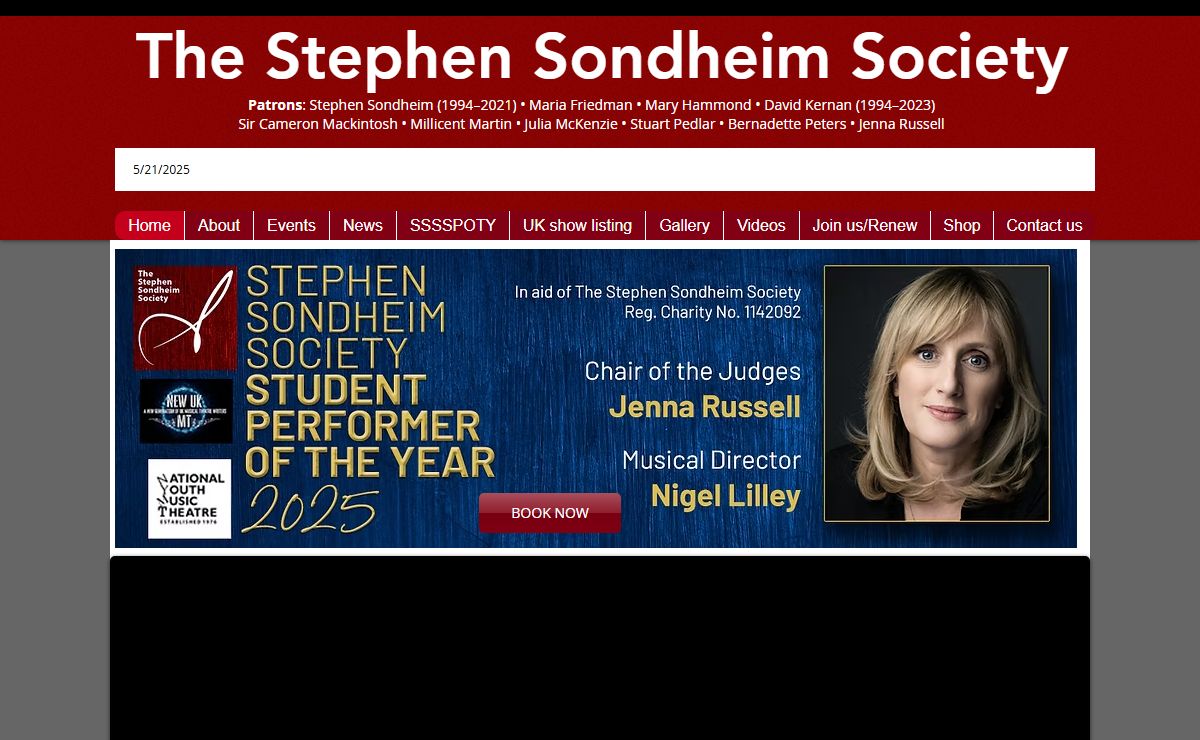 The Stephen Sondheim Society