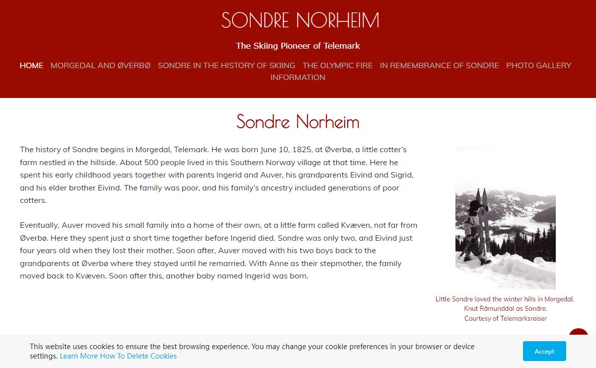 Sondre Norheim - the Skiing Pioneer of Telemark
