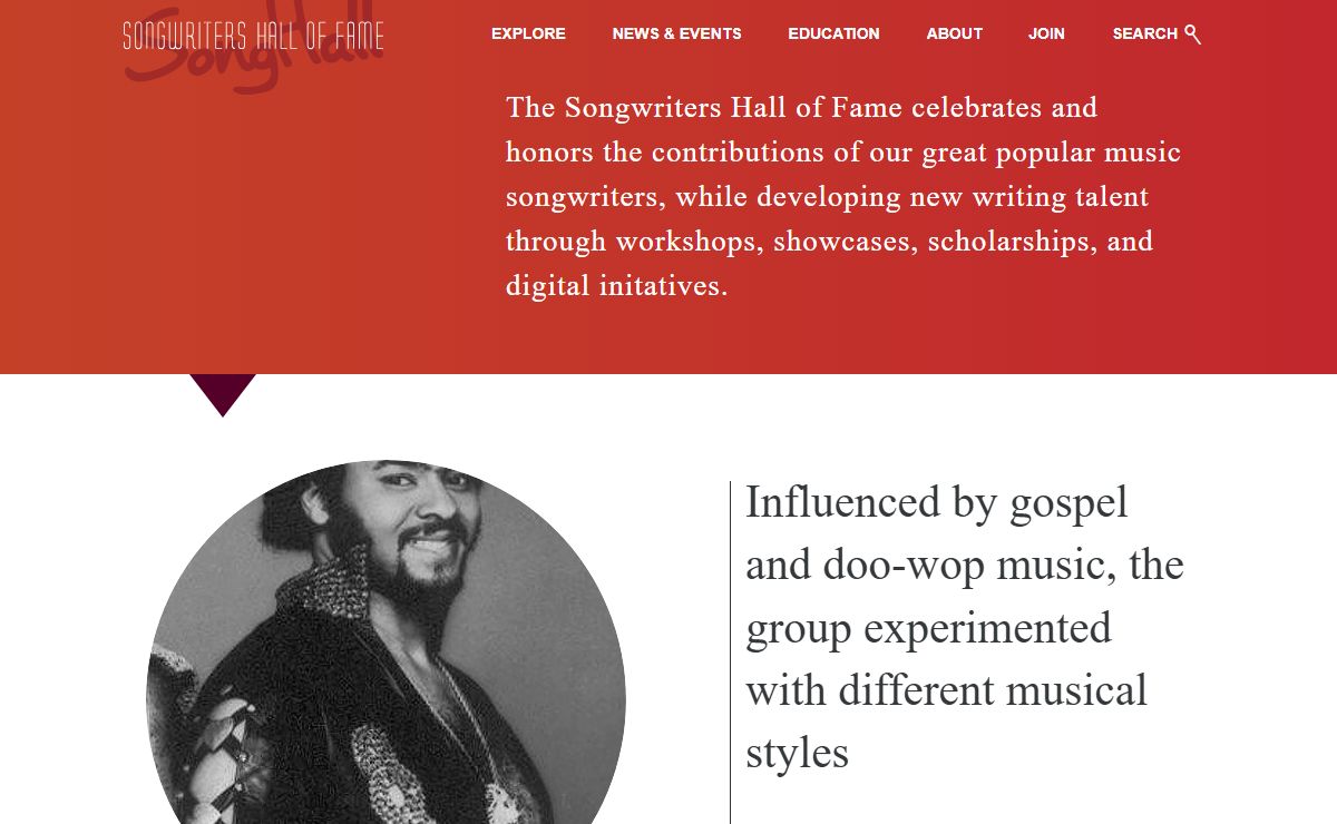 | Songwriters Hall of Fame