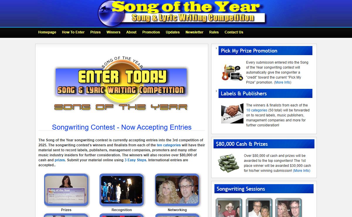 Song of the Year Songwriting Contest