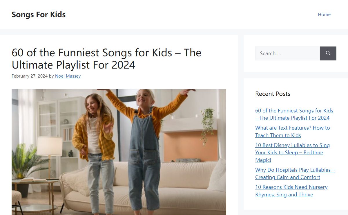 Songs For Kids -
