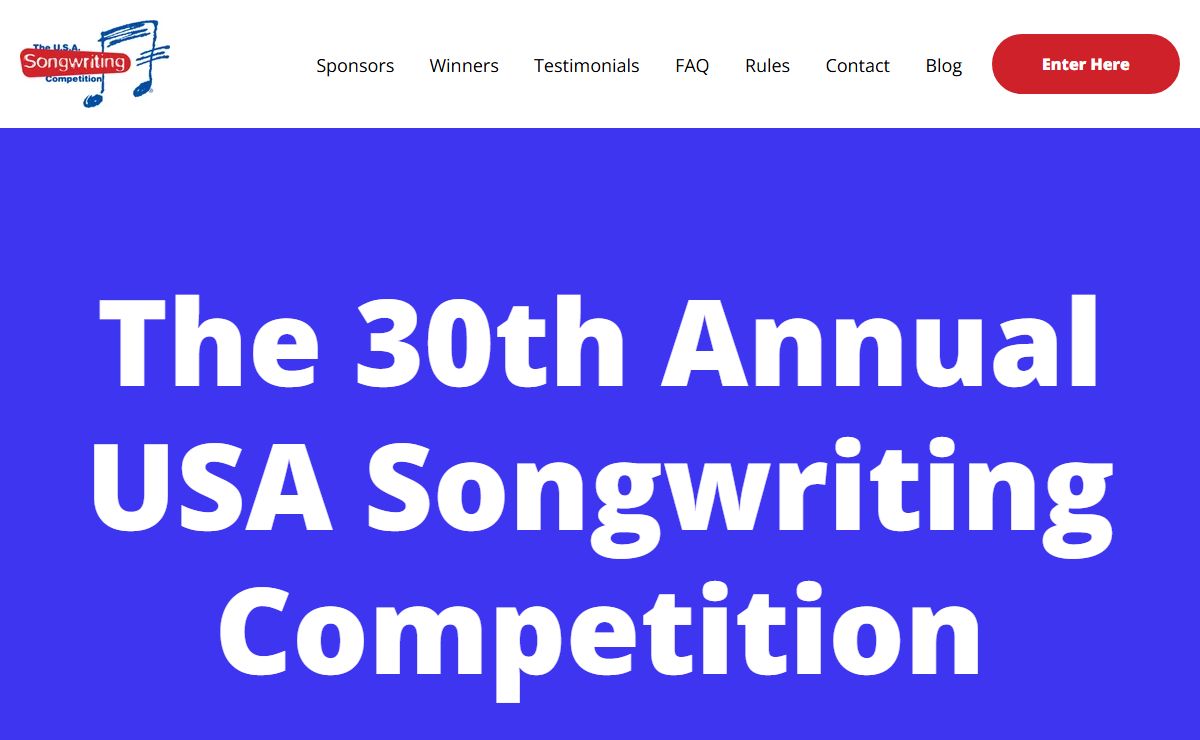 USA Songwriting Competition