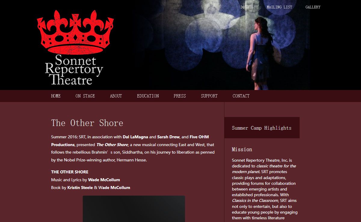 Sonnet Repertory Theatre - Home