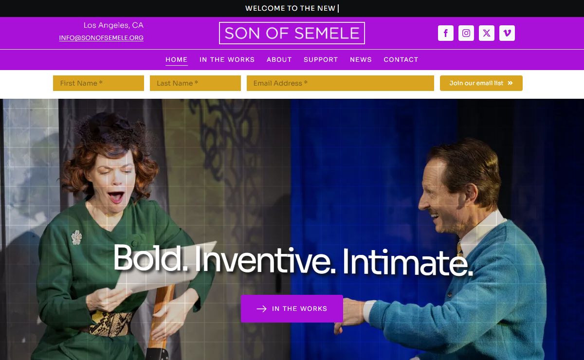 Theatre | Los Angeles, CA - Son of Semele