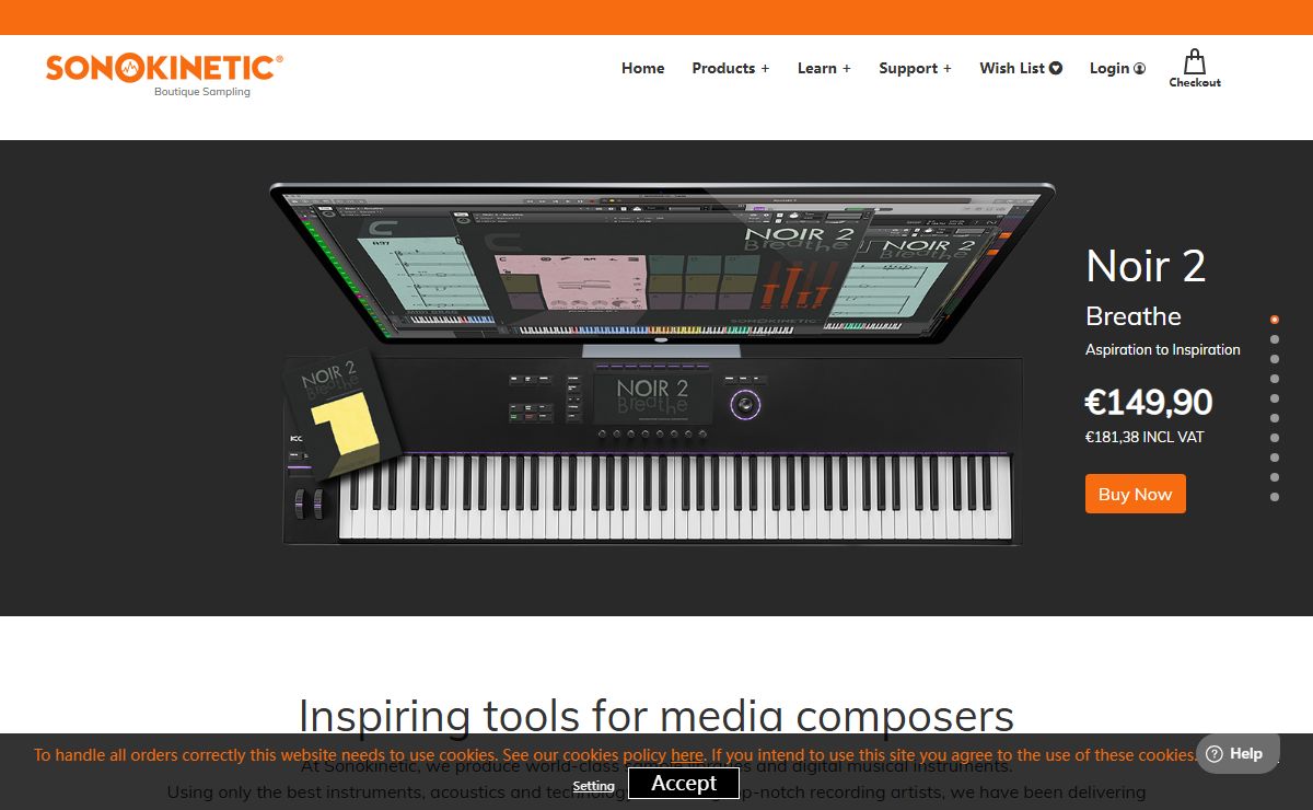 Sonokinetic - Sample libraries and Virtual Instruments