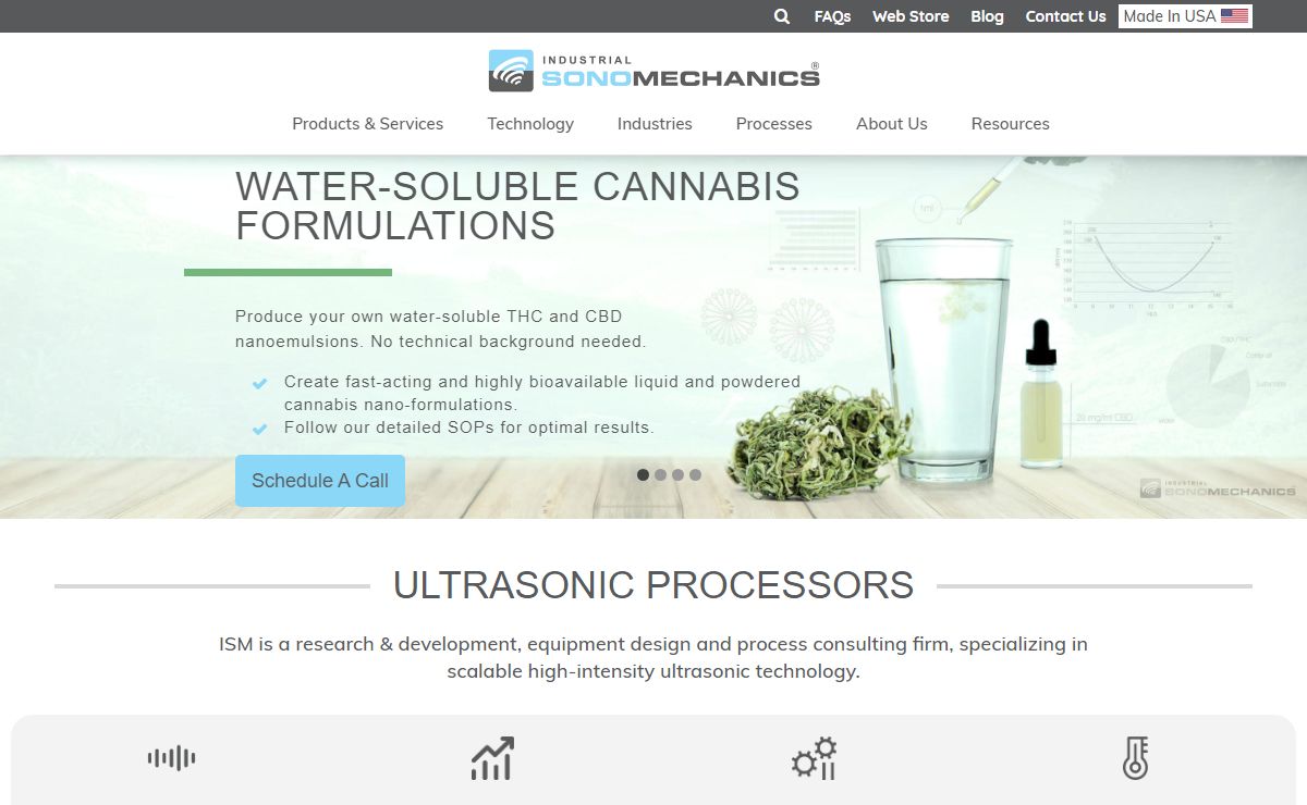Ultrasonic Liquid Processors | Sonicators | Formulations – Industrial Sonomechanics