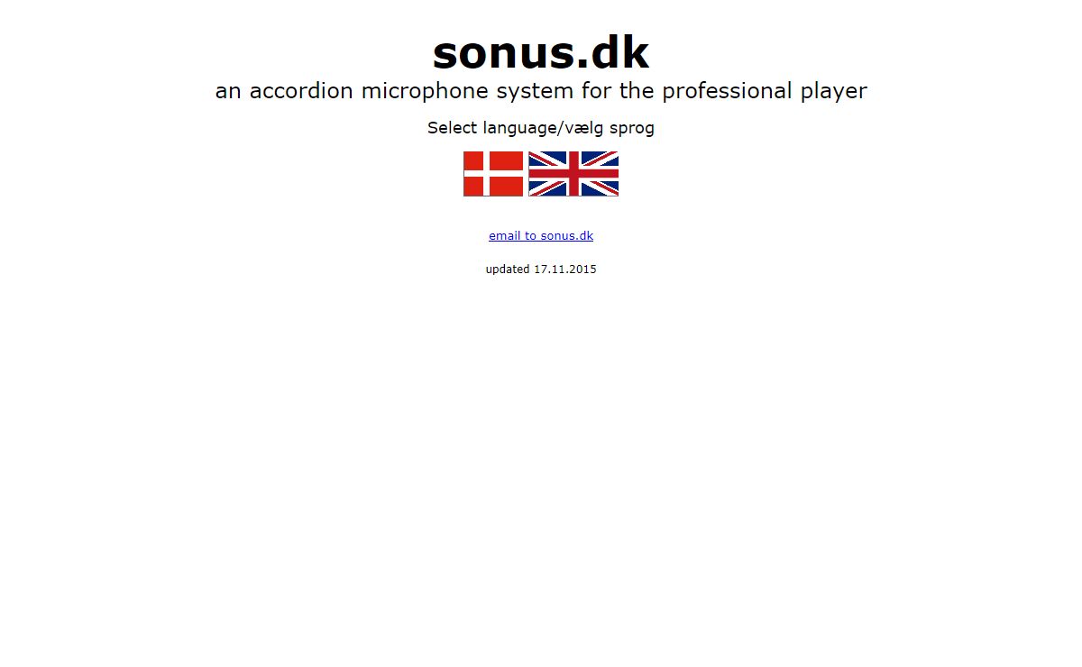 sonus.dk-main-page