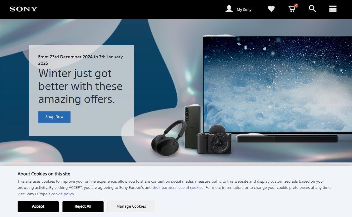 Sony UK | Latest Technology News | Electronics | Entertainment