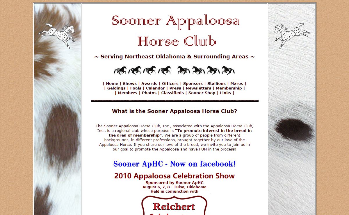 Sooner Appaloosa Horse Club :: Home Page ::