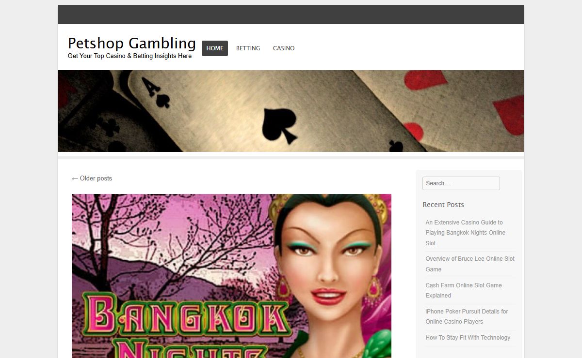 Petshop Gambling - Get Your Top Casino & Betting Insights Here