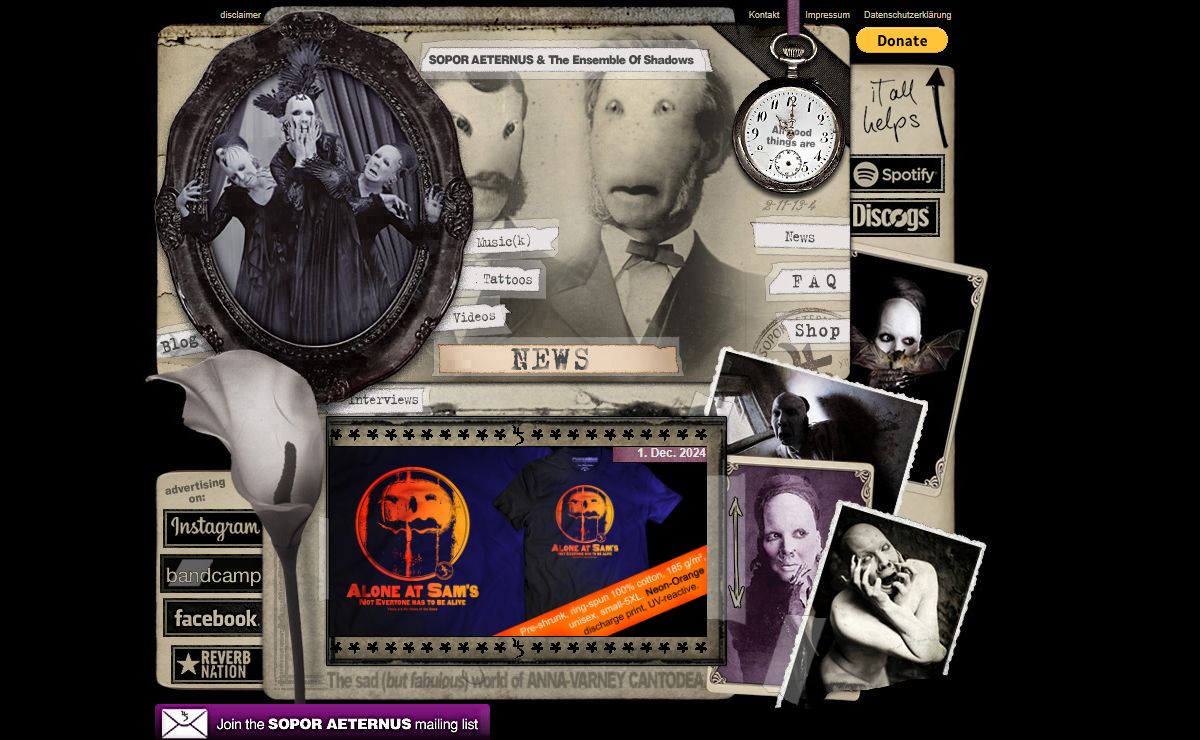 SOPOR AETERNUS & The Ensemble Of Shadows