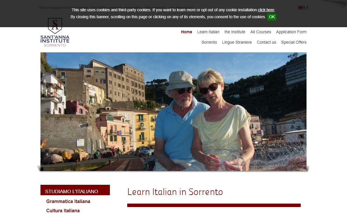Italian Language. Learn Italian in Sorrento: italian classes in Italy for adults