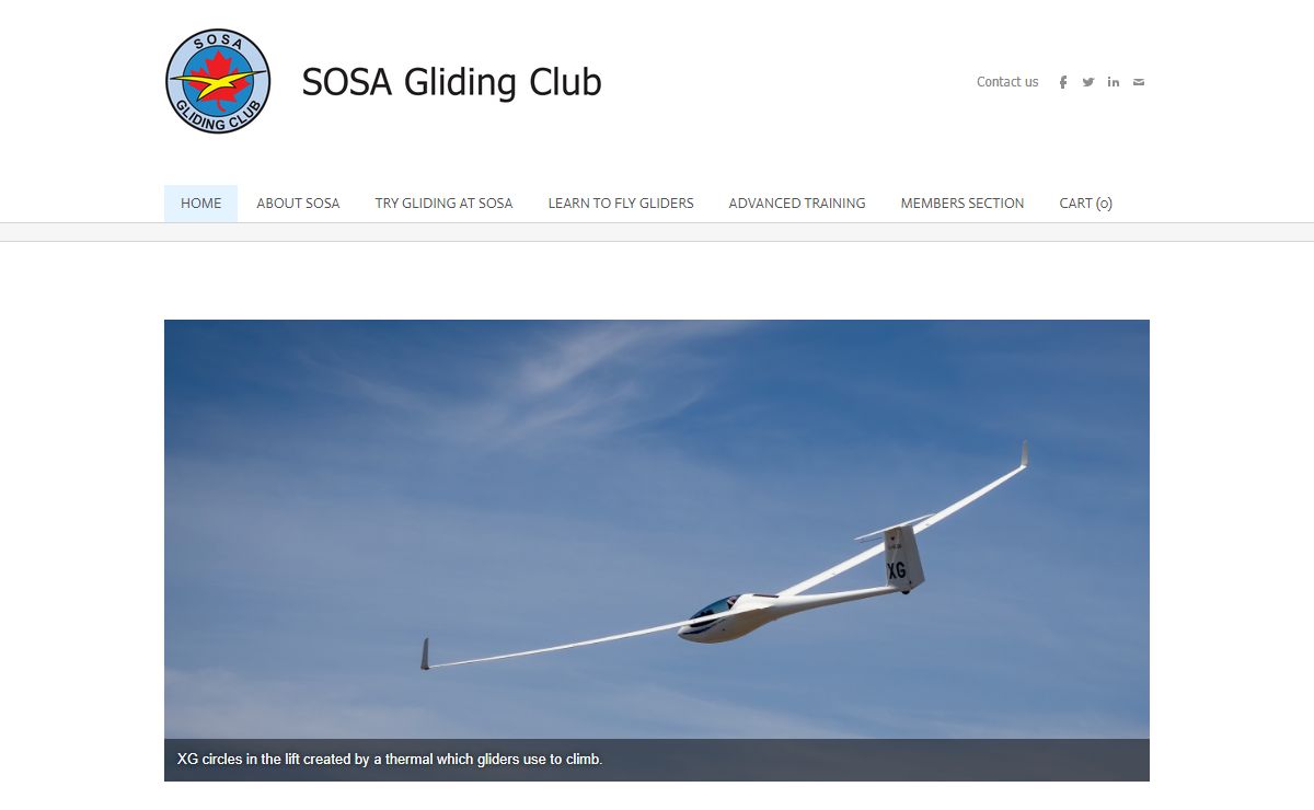 SOSA Gliding Club - Home