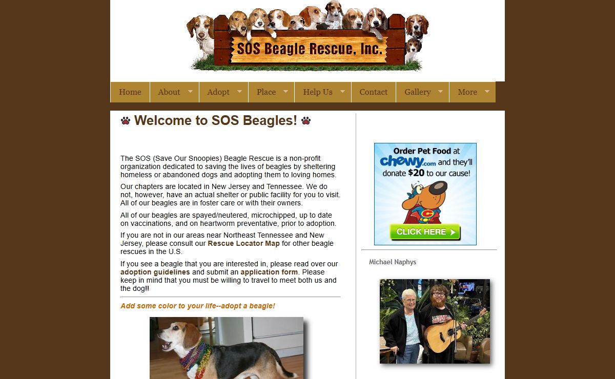 Welcome to SOS Beagles!