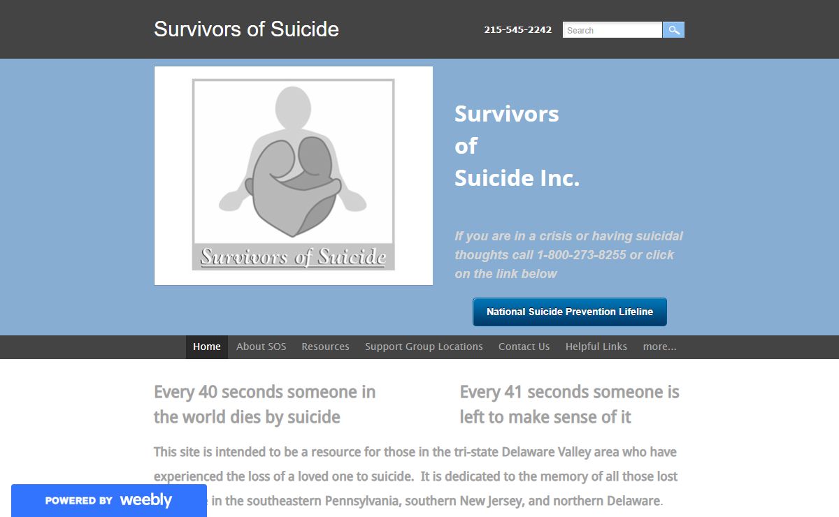 Survivors of Suicide - Home
