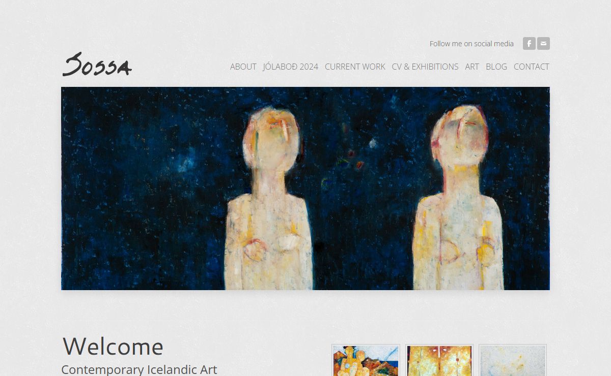Icelandic Contemporary Art - Sossa - Icelandic Contemporary Art