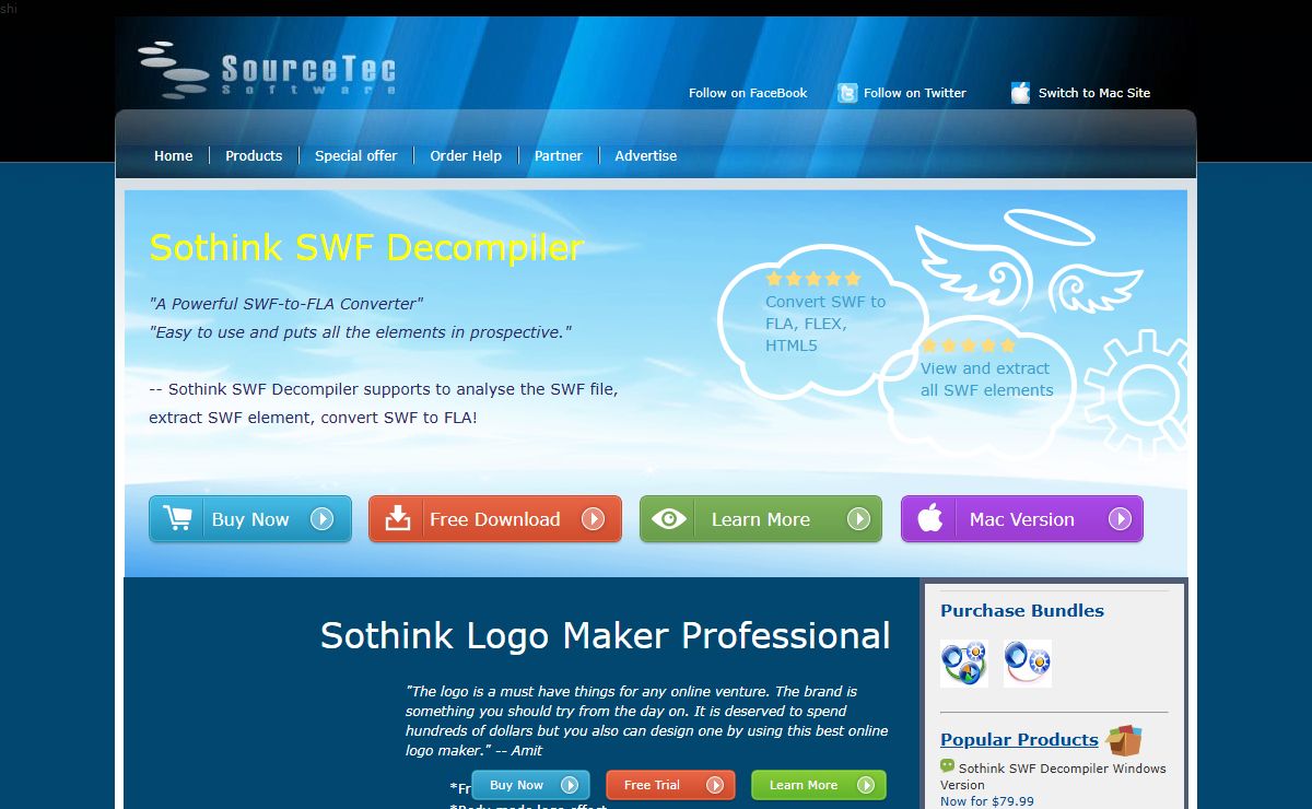 [Official] Flash Software, SWF Decompiler, Professional Logo Maker