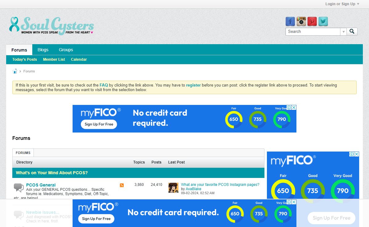 Forums - PCOS Message Board