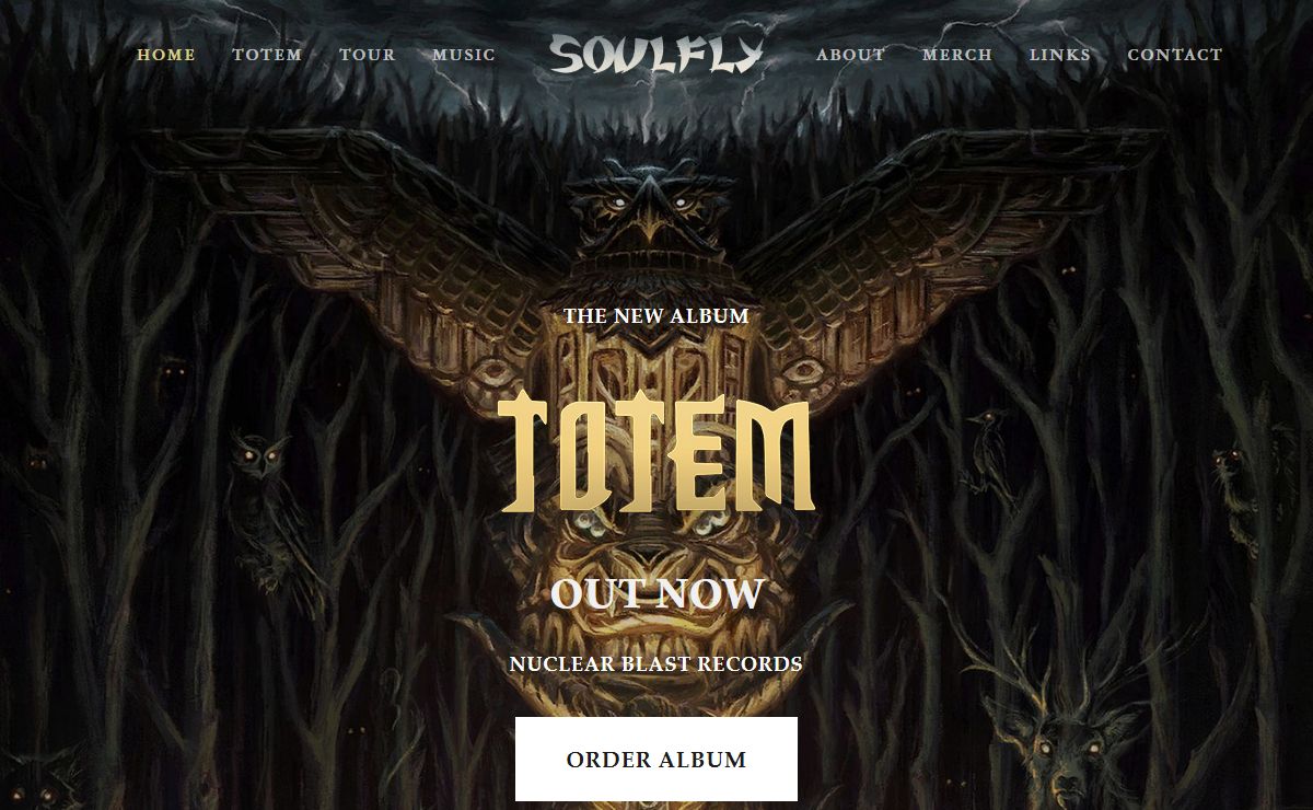 Soulfly - Totem | The Official Soulfly Website