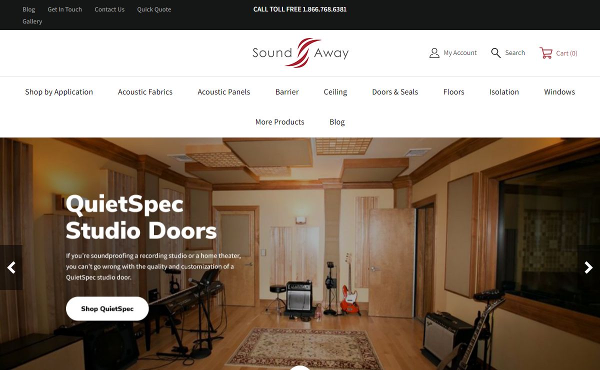 Soundproofing & Acoustic Gear for Home & Office | SoundAway