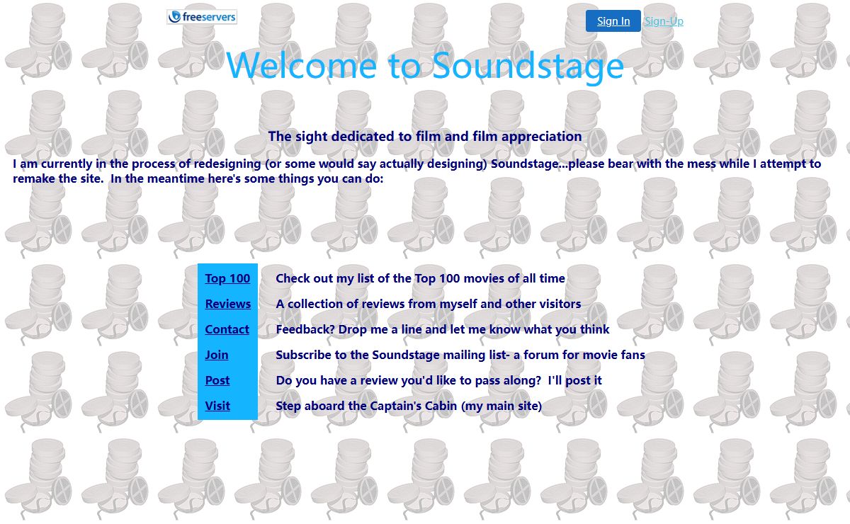 Welcome to Soundstage
