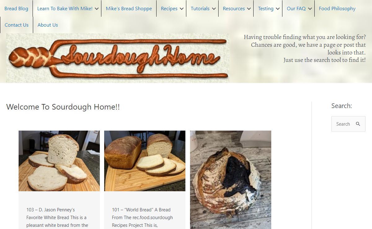 Sourdough Home – An Exploration of Sourdough