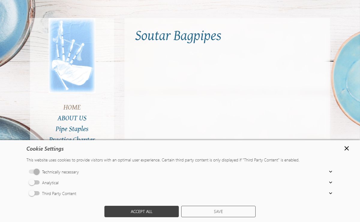 Soutar Bagpipes - HOME