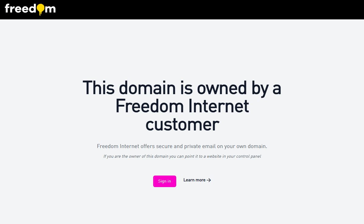 Freedom Internet