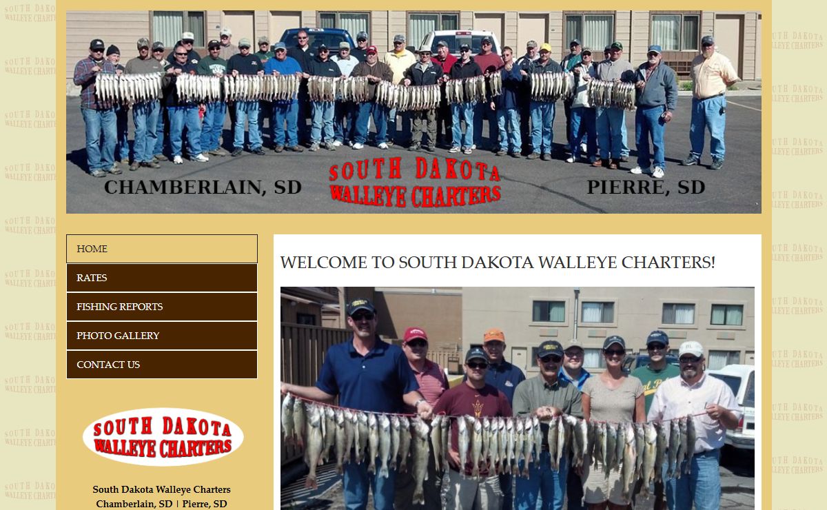 WELCOME TO SOUTH DAKOTA WALLEYE CHARTERS! - South Dakota Walleye