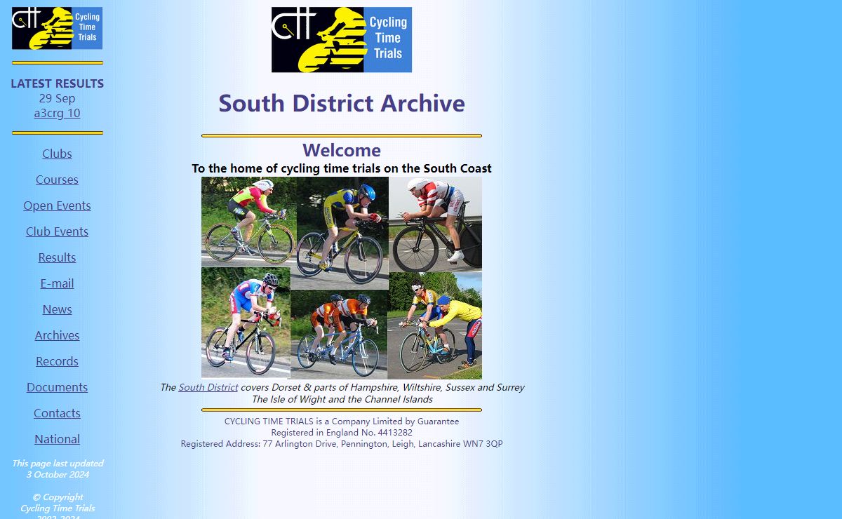 Cycling Time Trials South DC