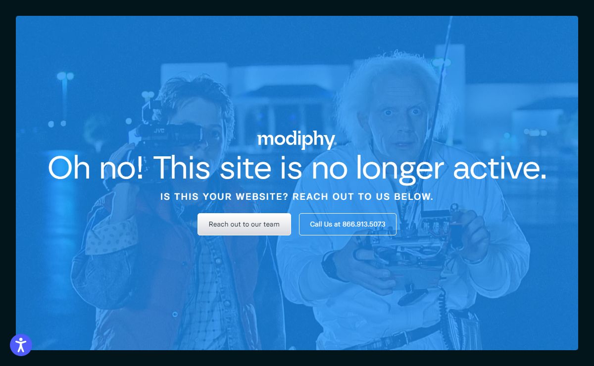 Page Temporarily Disabled - Check Back Soon | Modiphy
