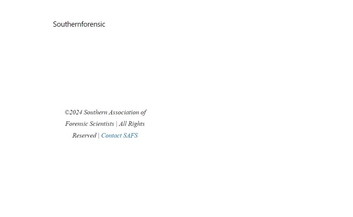 - Southernforensic
